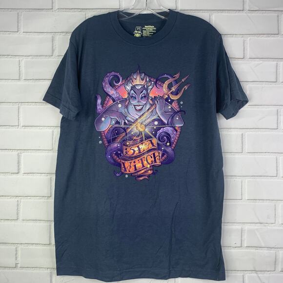 Tee Villain tshirt Ursula the Sea Witch The Little Mermaid Disney size medium - Picture 5 of 5